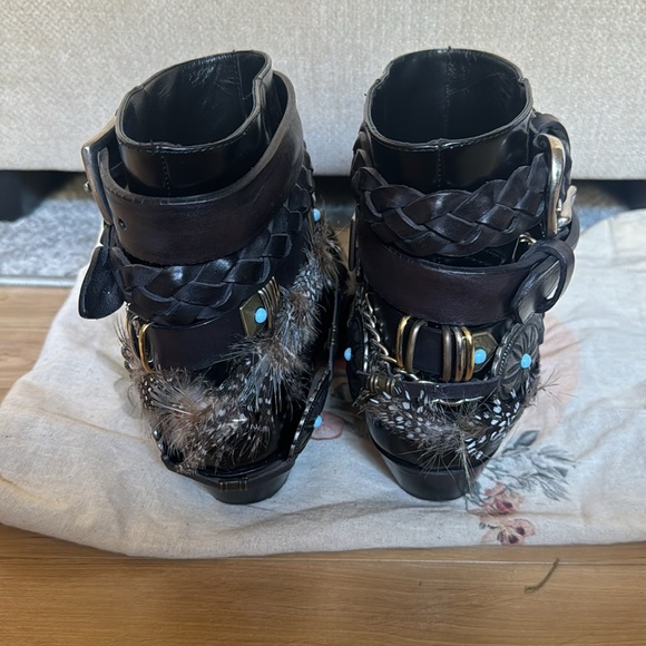 PHILOSOPHY DI LORENZO SERAFINI COWBOY BOOTS - Picture 4 of 8